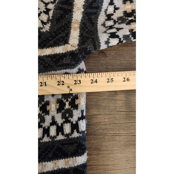 J Crew Womens Fair Isle Lambswool Sweater Nordic Crew Neck Small Pullover - Picture 7 of 9
